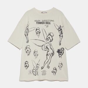 Zara x Disney Peter Pan Tee Tshirt